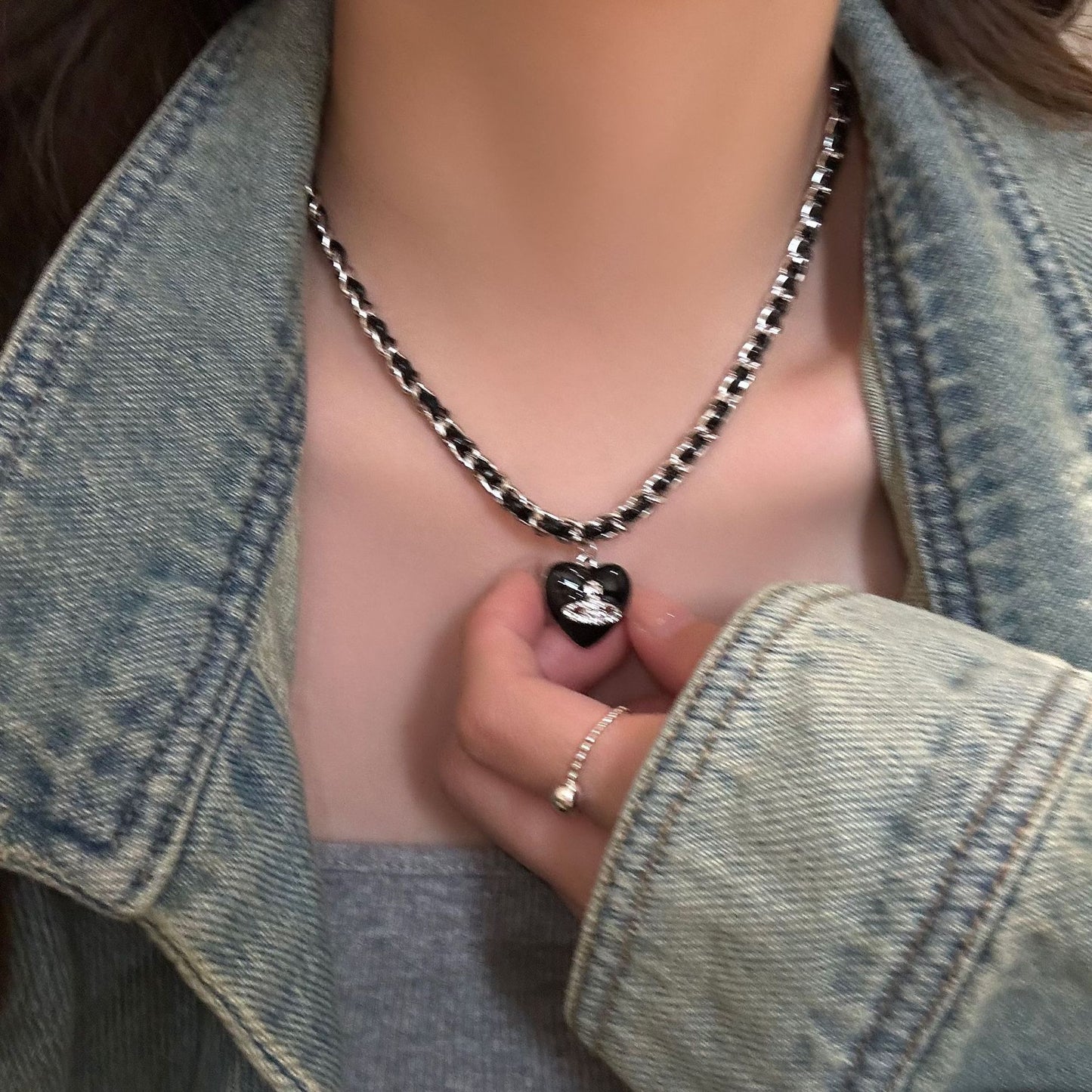 heart shaped necklace