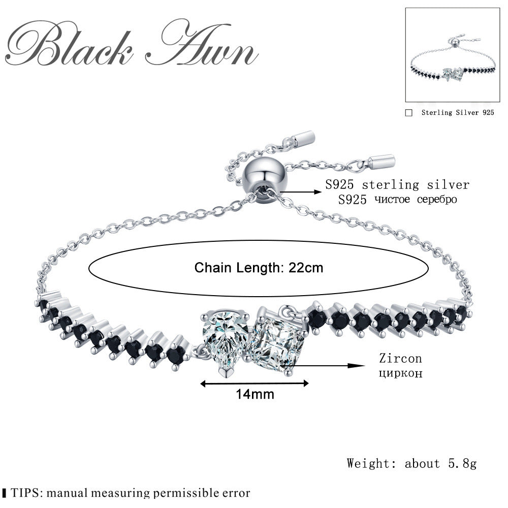 Fashionable women's diamond bracelet