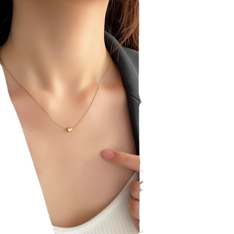 Small and cute necklace women's clavicle chain