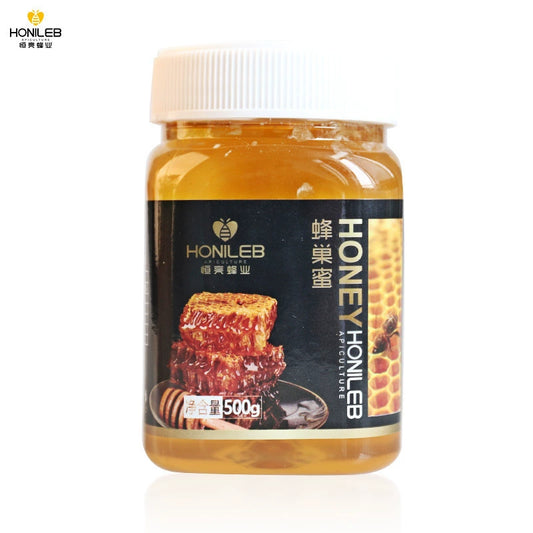 Hengliang Honey Wholesale Factory Direct Sales 500g Honeycomb Soil Honey Source Manufacturer One Piece dropshipping Honeycomb Honey