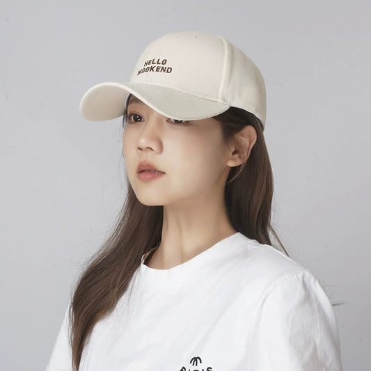 Hat Women's Summer Hardtop Korean Edition Trendy Baseball Hat Student Couple Versatile Fashion Duck Tongue Hat Male Factory Wholesale